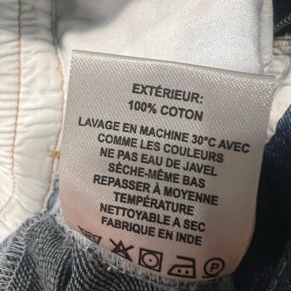 Sea NY Sea New York Diego Patchwork Denim Paperbag Shorts Size 6 - Picture 7 of 16